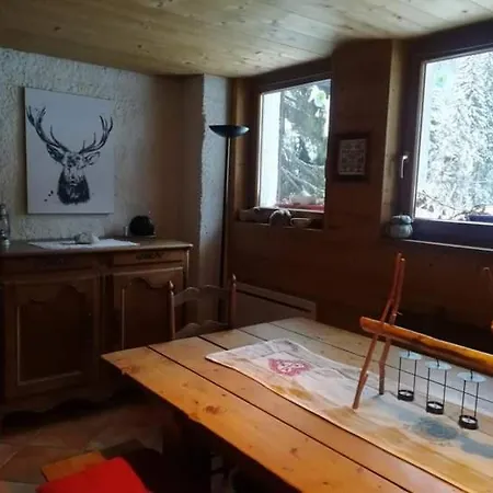 Landhaus Pour 4 Personnes ,balcon Mont-Saxonnex